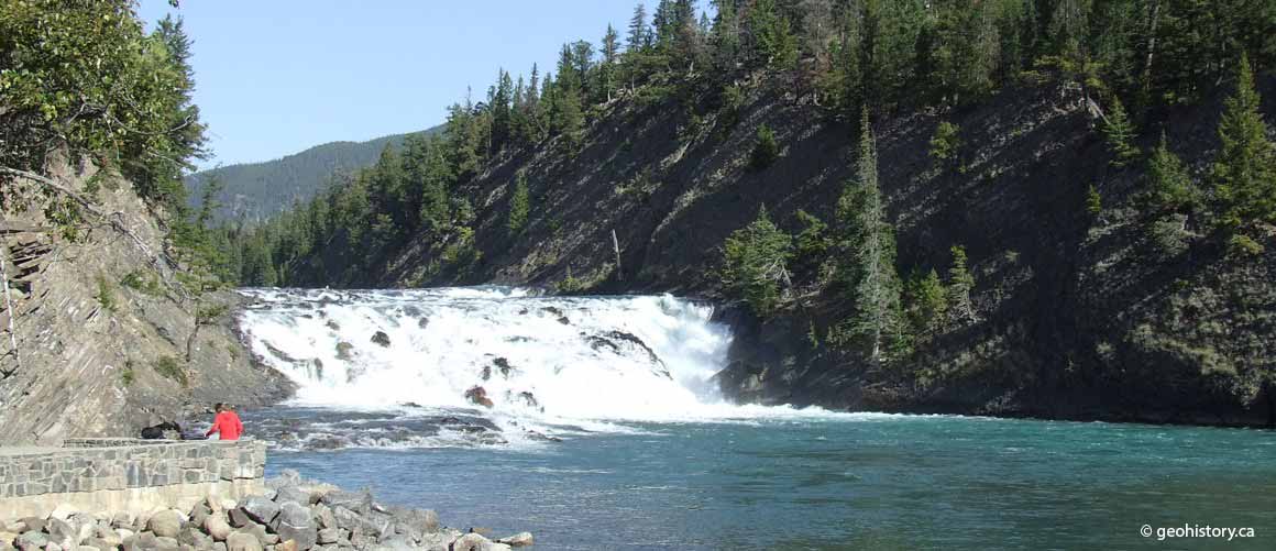 Bow Falls Banff National Park