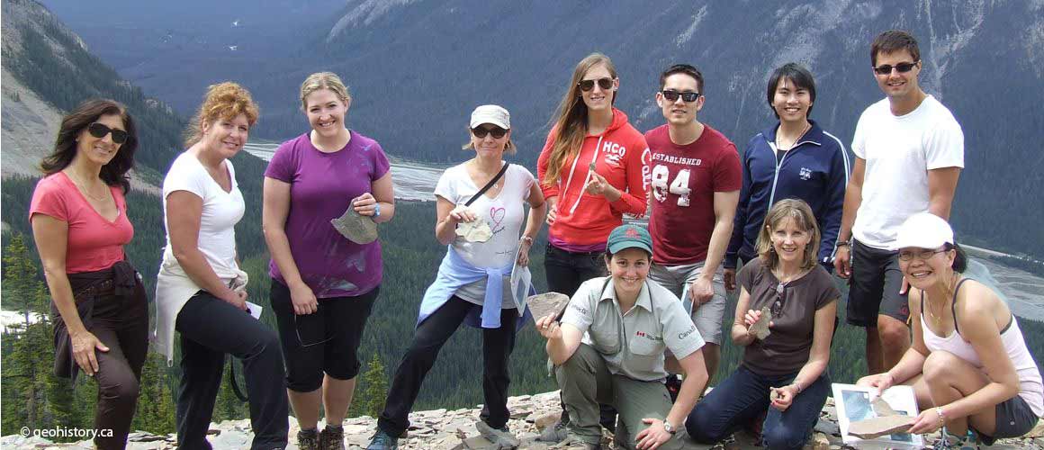 recent Mount Stephen trilobite course
