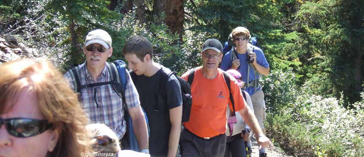 Mount Stephen Trilobite Beds hike