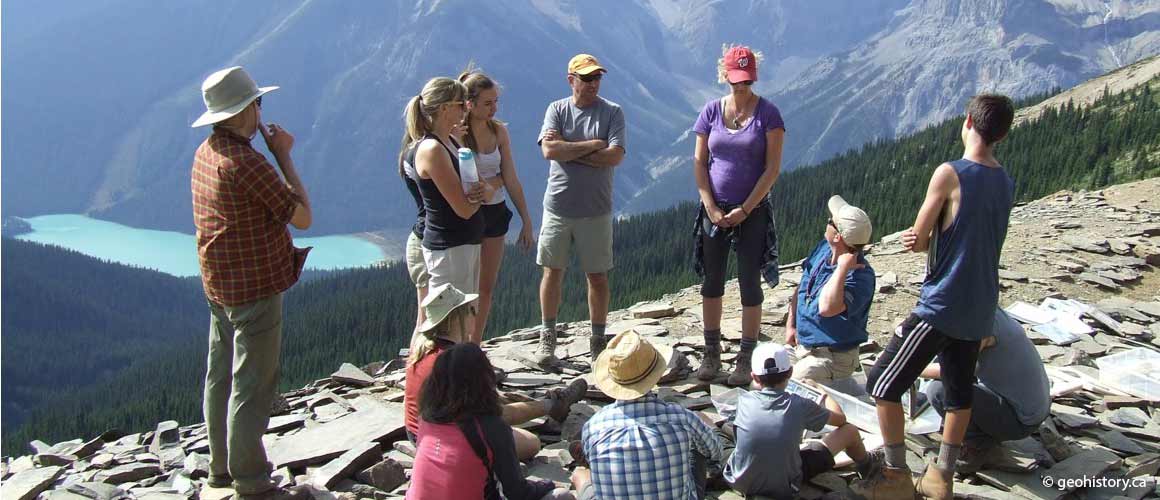 Walcott Quarry above Emerald Lake